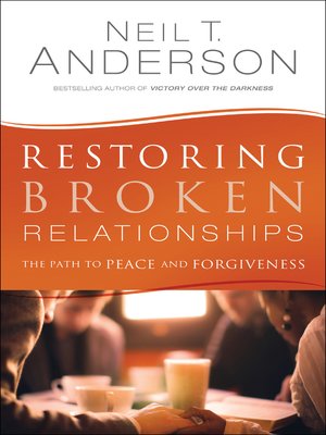 cover image of Restoring Broken Relationships